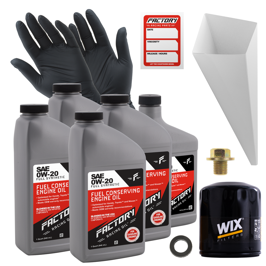 Oil Change Kit For Ford Fusion Hybrid 2.0L 2013-2020, SSV Plug-In Hybrid 2.0L 2019-2020 0W-20 Full Synthetic Oil - 4.5 Quarts
