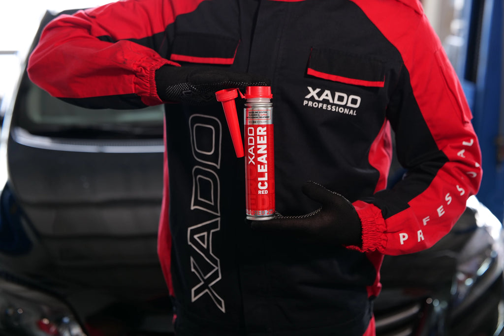 XADO RED CLEANER Gasoline – Fuel System Cleaner & Decarbonizer (250 ml)