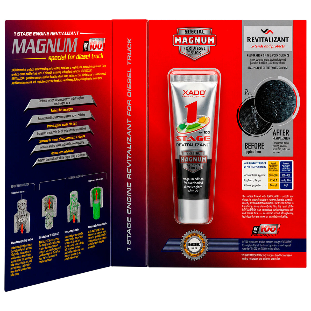 XADO 1 Stage Magnum Revitalizant for diesel engine