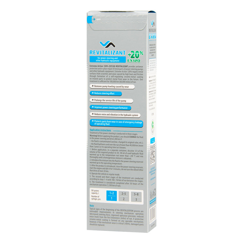 XADO Revitalizant EX120 for power steering booster