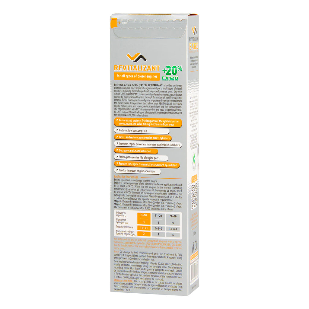 XADO Revitalizant EX120 for diesel engine
