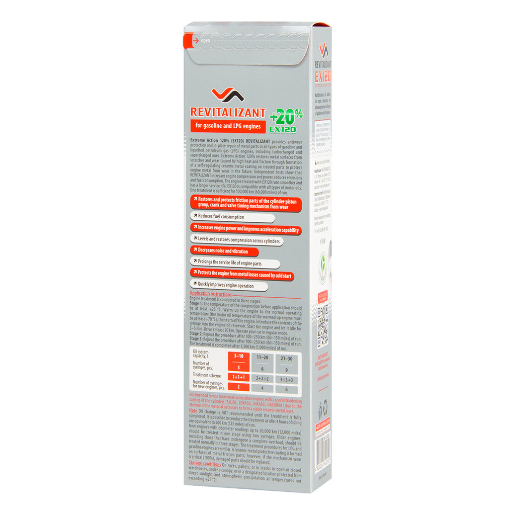 XADO Revitalizant EX120 for gasoline engine