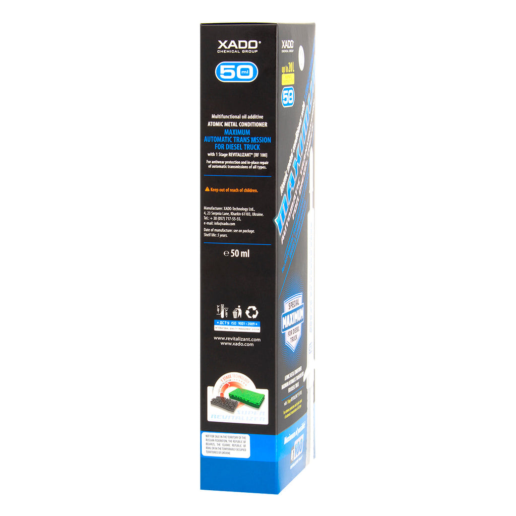XADO Atomic Metal Conditioner Maximum Diesel Truck for Automatic Transmission