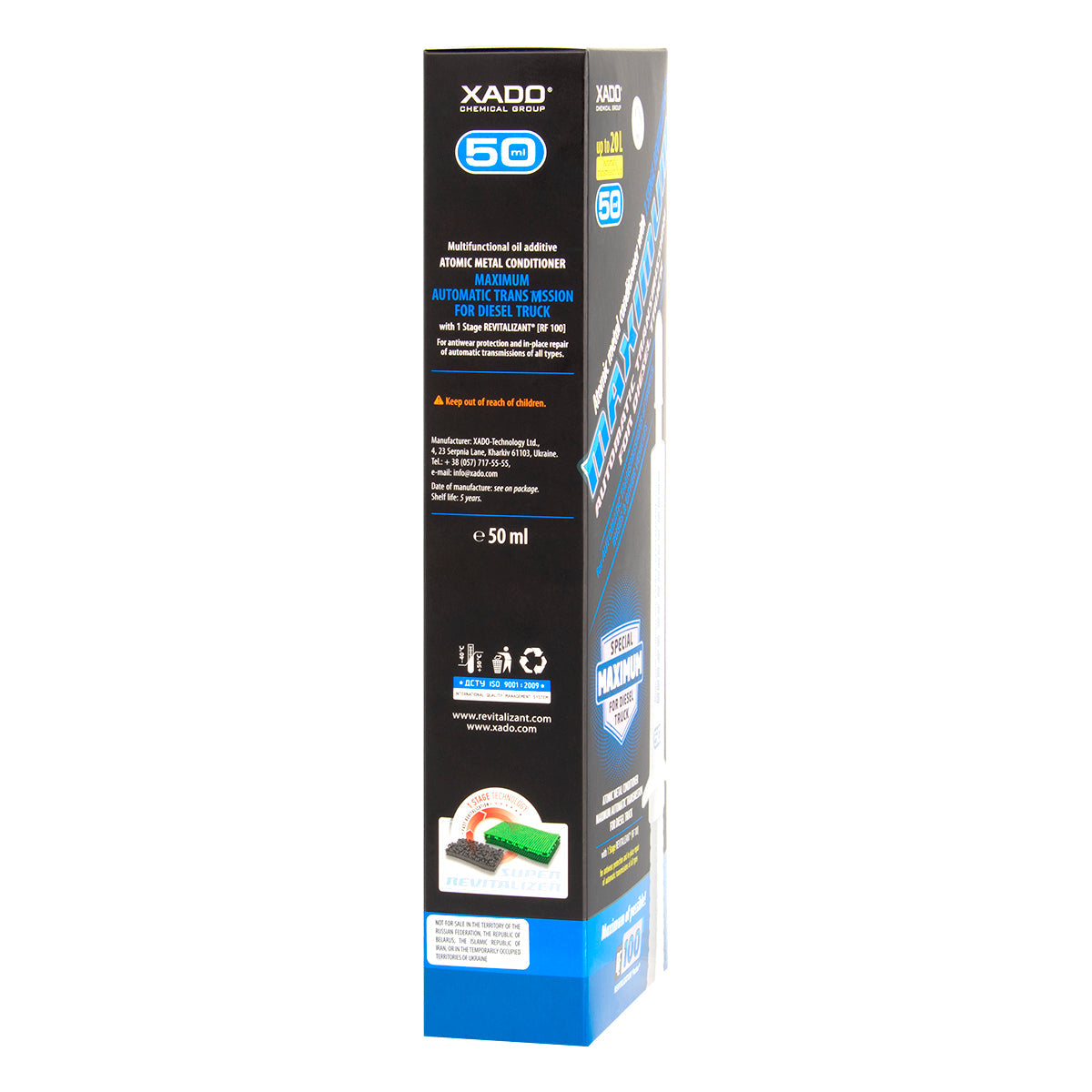 XADO Atomic Metal Conditioner Maximum Diesel Truck for Automatic Transmission