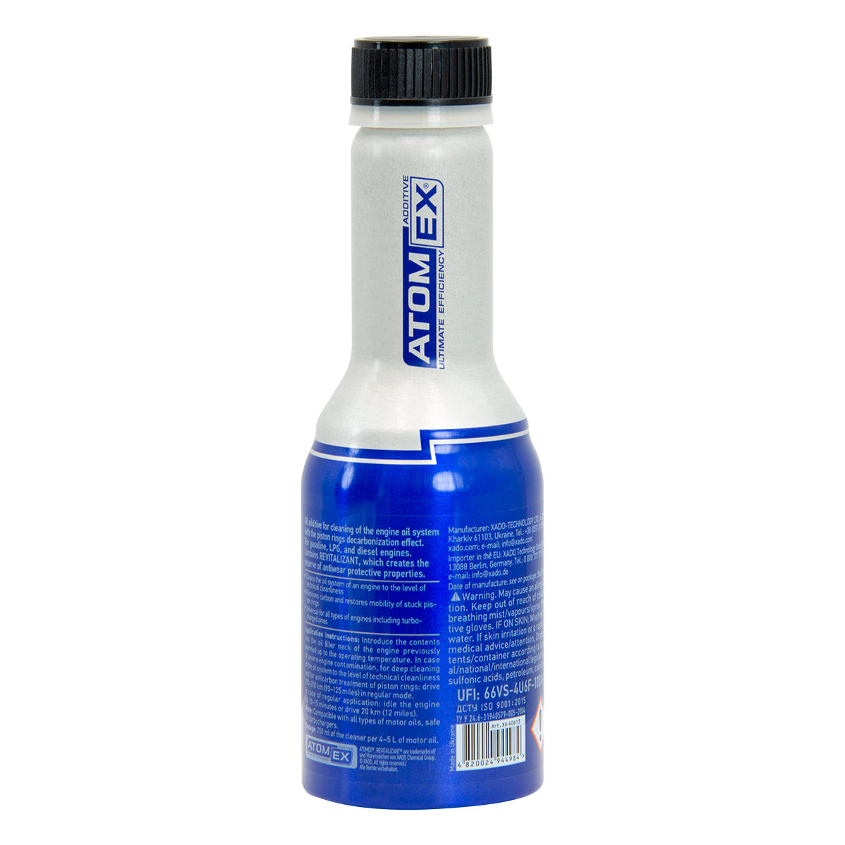 XADO Total Flush - Engine Oil System Cleaner & Motor Flush Treatment - Stops Oil From Burning - Carbon and Sludge Remover