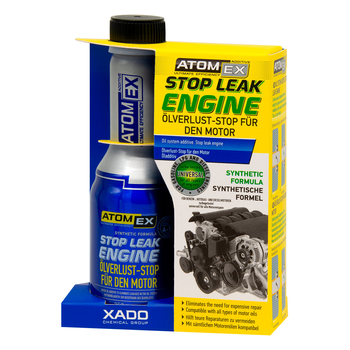 XADO Engine Oil Stop Leak Concentrate - Oil Leak Sealer