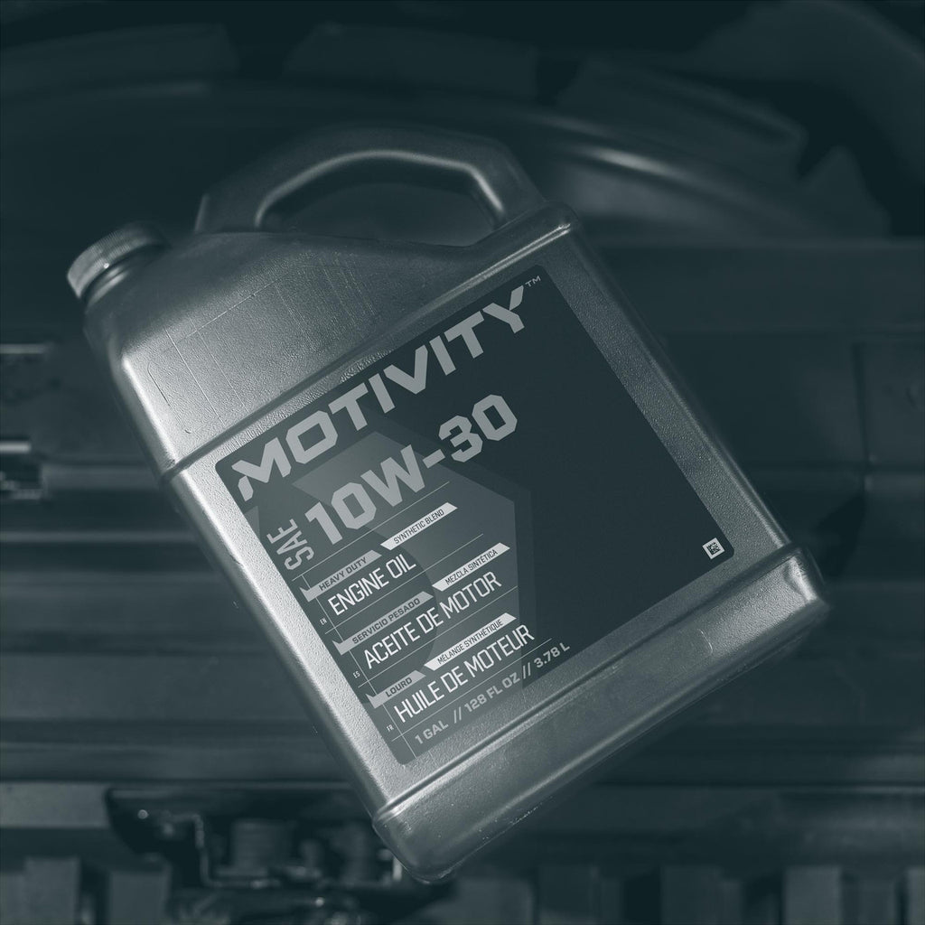 MOTIVITY Heavy Duty 10W-30 Engine Oil – Synthetic Blend, API CK-4, 1 Gallon